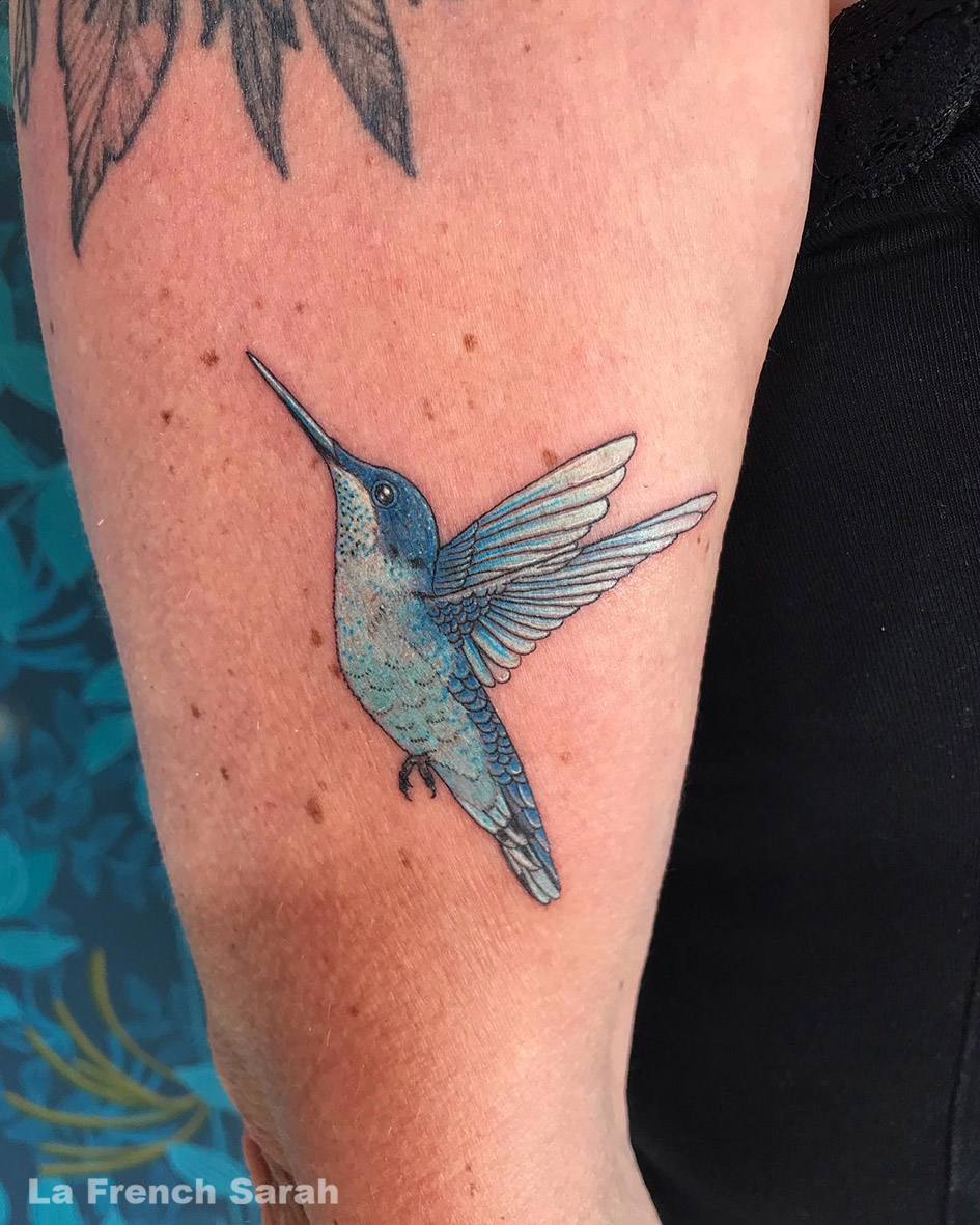 hummingbird tattoo by Subrata Saha Munna on Dribbble